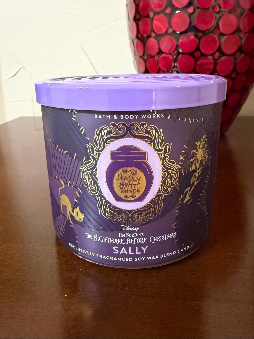 Bath & Body WorksThe Nightmare Before Christmas Sally 3 Wick Candle